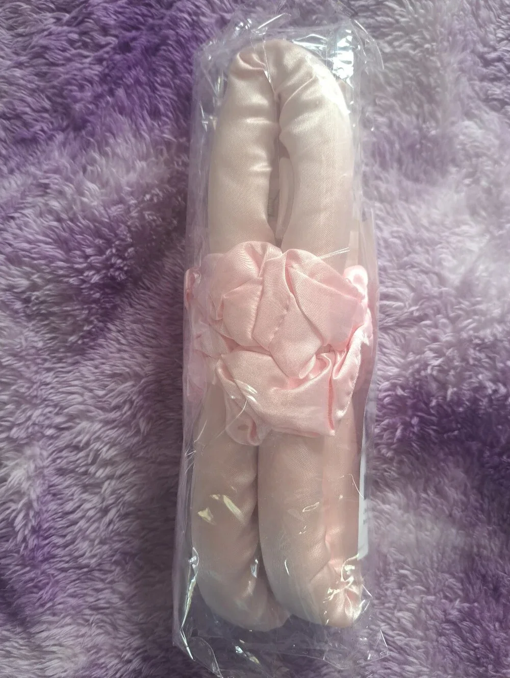 Pink Heatless Hair Rollers